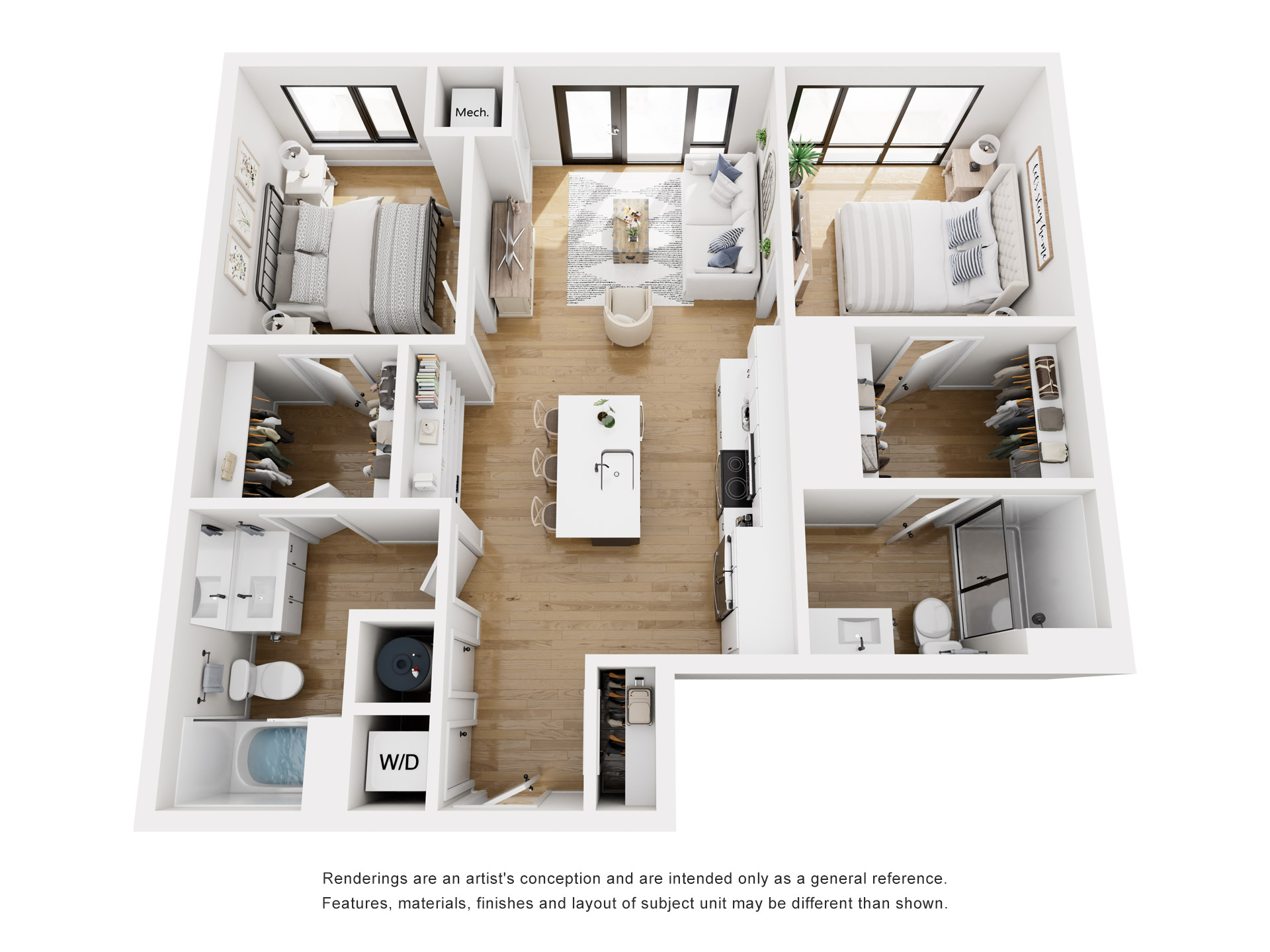 Floor plan layout diagram for B10-995